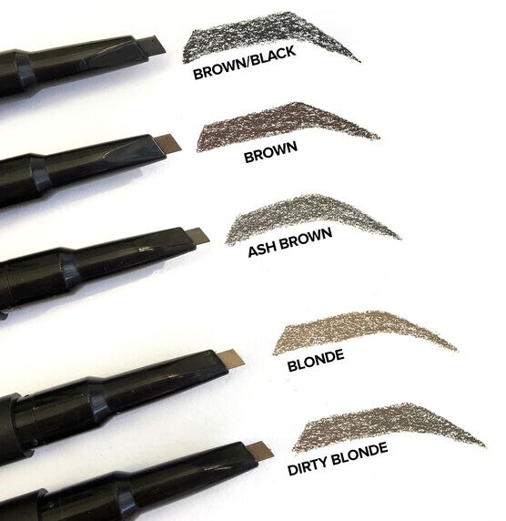EYEBROW STYLUS PENCIL & GEL - BROWN